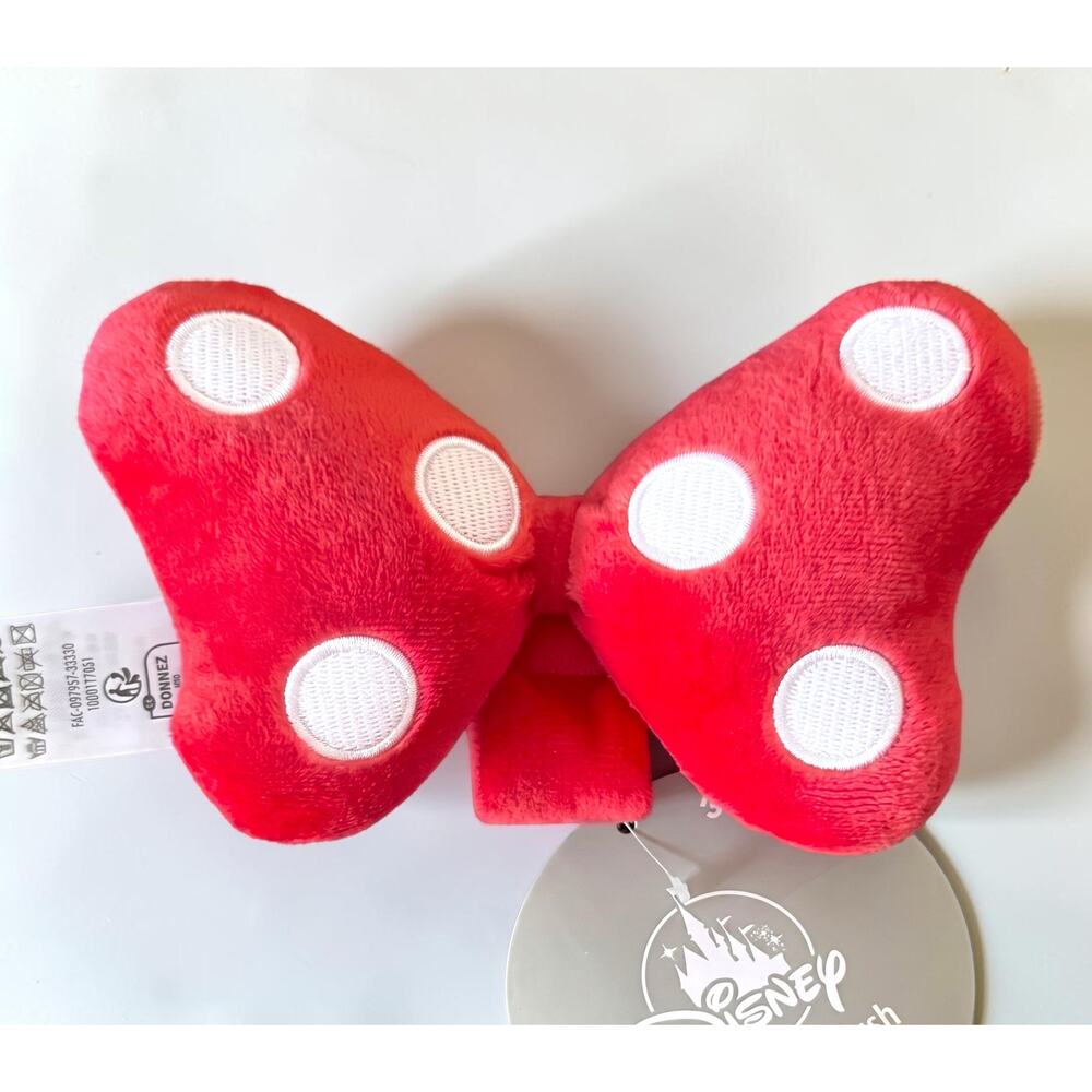 Disney Parks 2026 Create Your Own Headband Minnie Bow Plush NWT